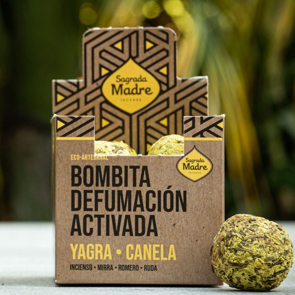 Bombita Defumación Activada Yagra y Canela X8