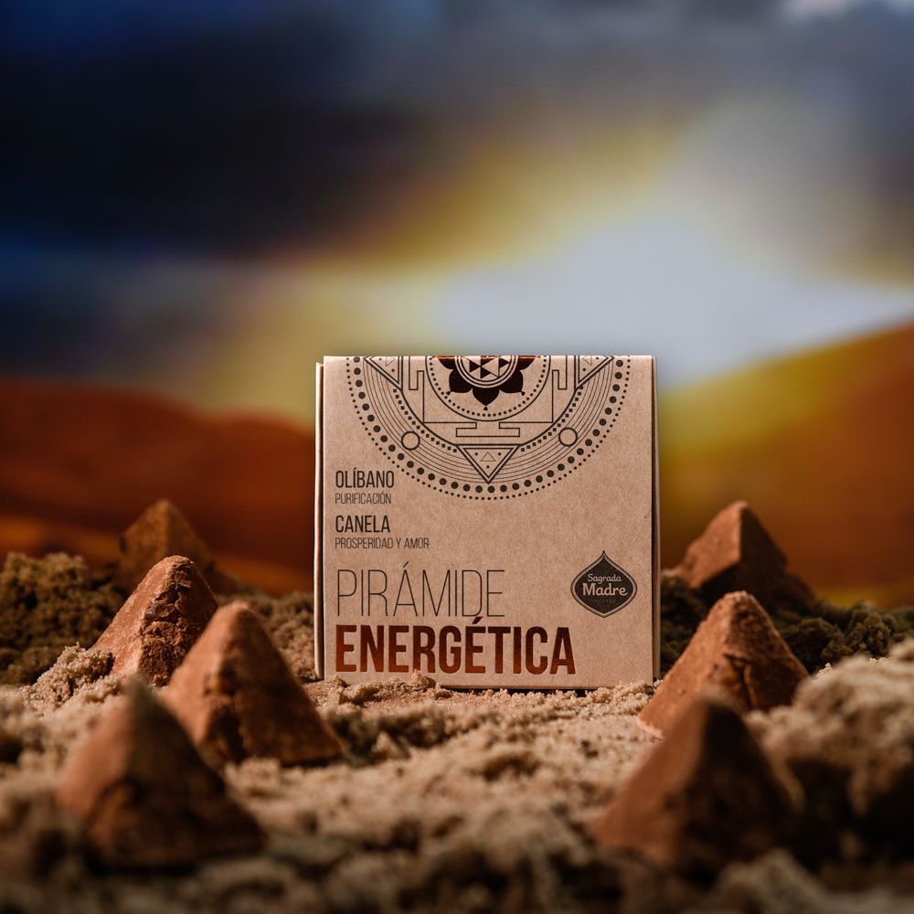 Pirámide Energética de Canela y Olíbano