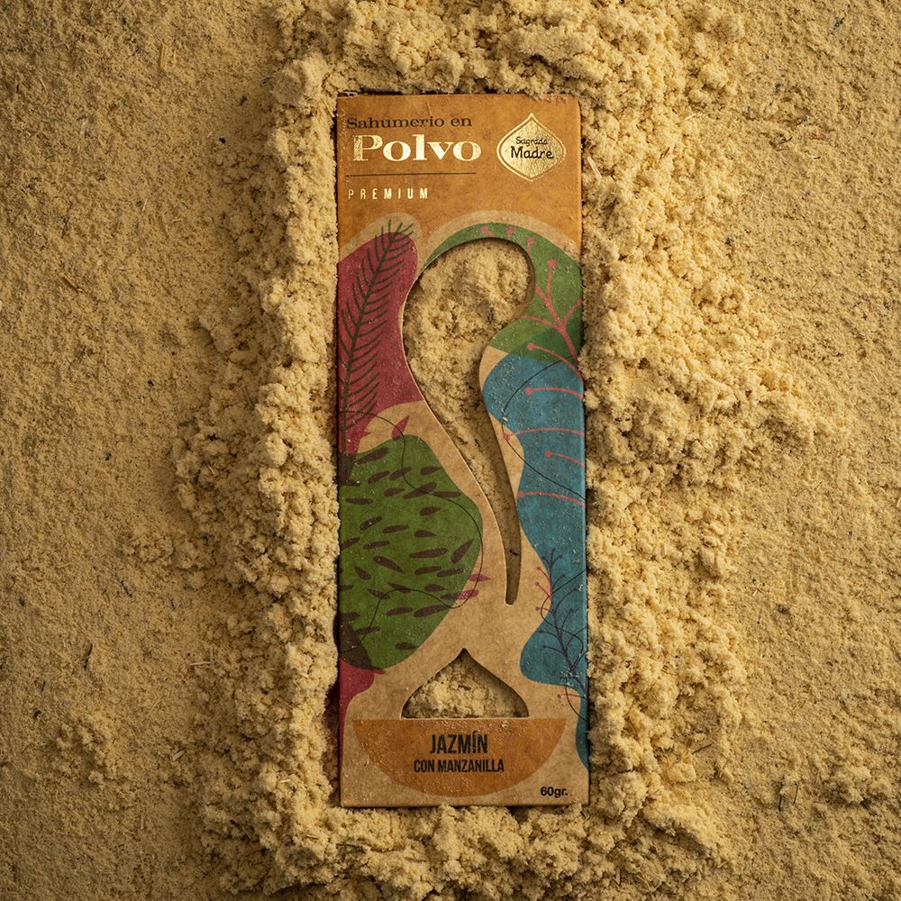 Incenso in polvere al gelsomino con camomilla