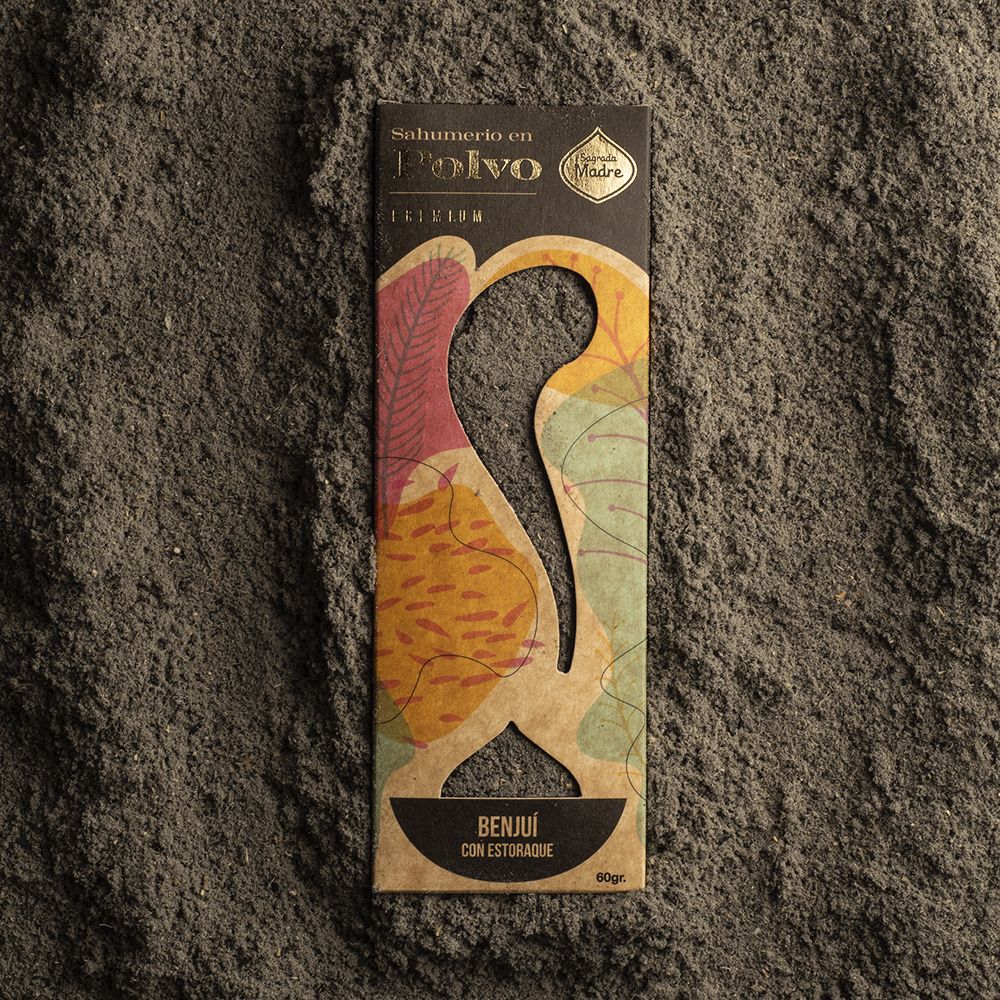 Incenso in polvere di benzoino con Estoraque
