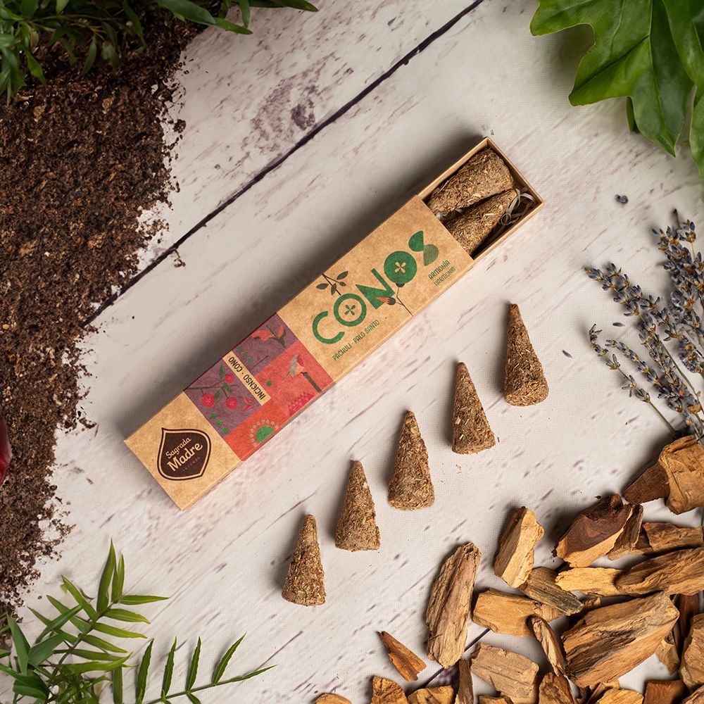 Conos de Pachuli - Palo Santo