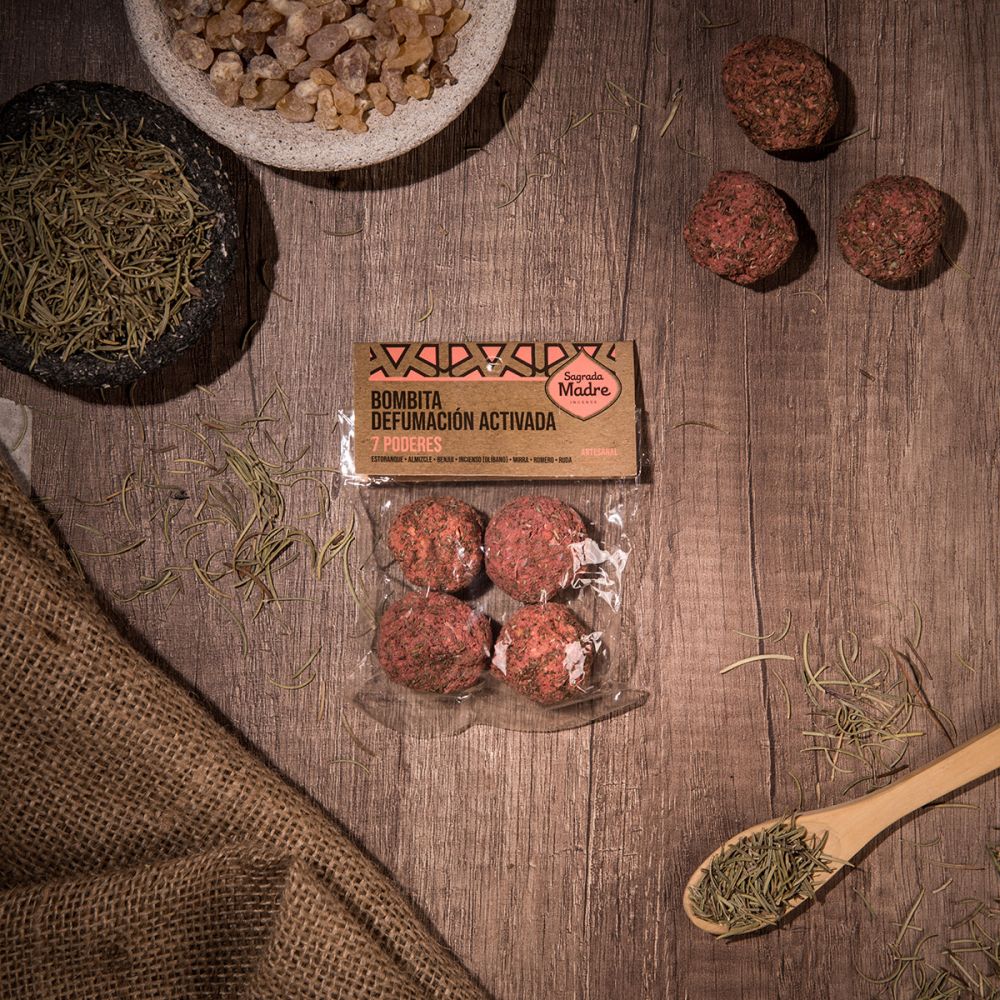 Bombita 7 poderes x4 bolsita