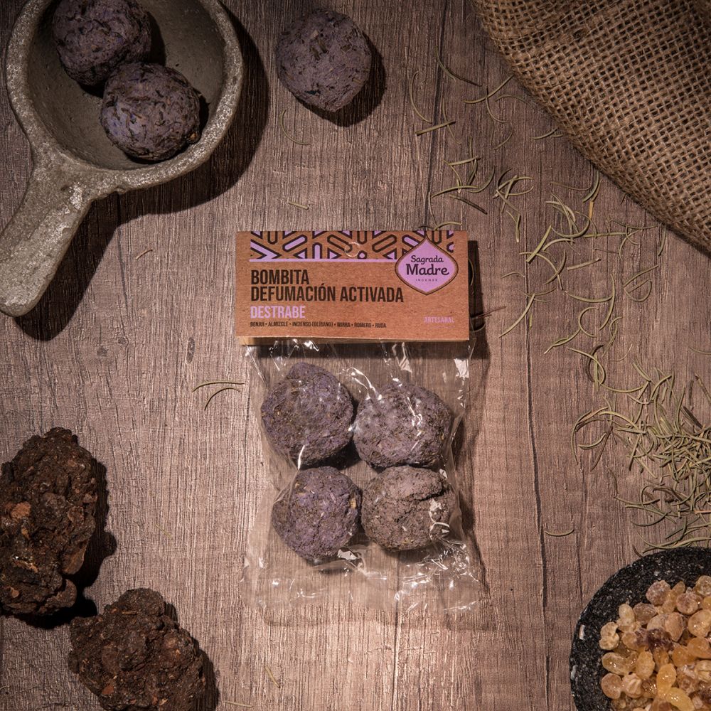 Bombita destrabe x4 bolsita