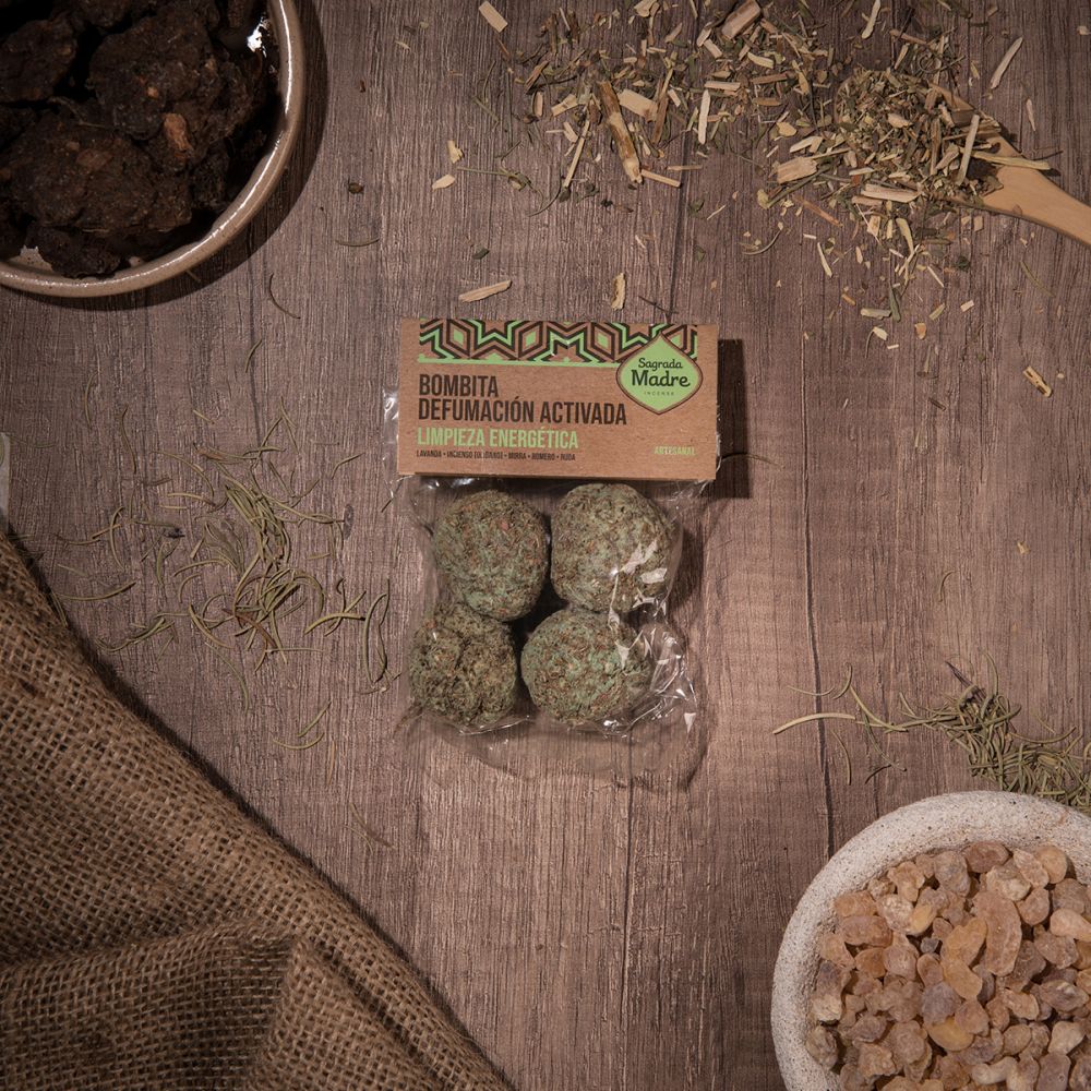 Bombita limpieza energética x 4 bolsita