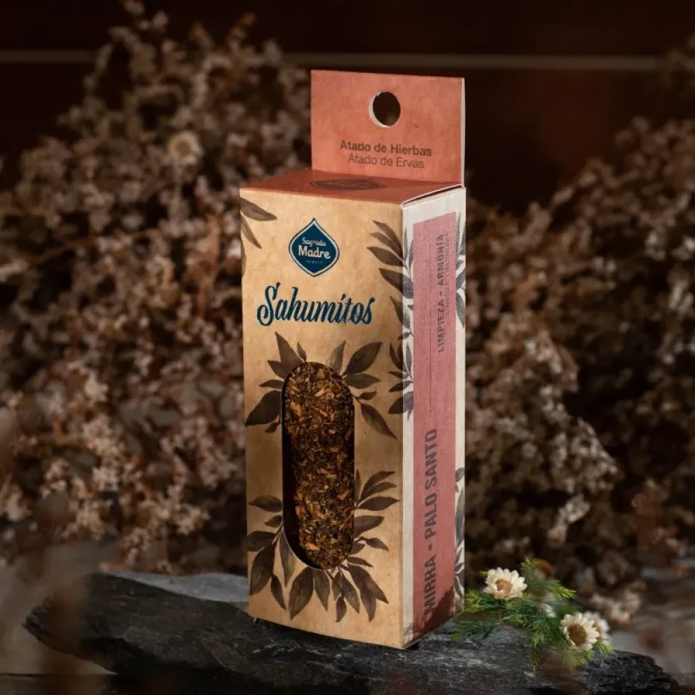 Sahumito Mirra Palo Santo x 1