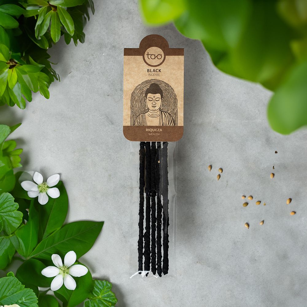INCIENSO LINEA TAO BLACK RATNAMALA (RIQUEZA)