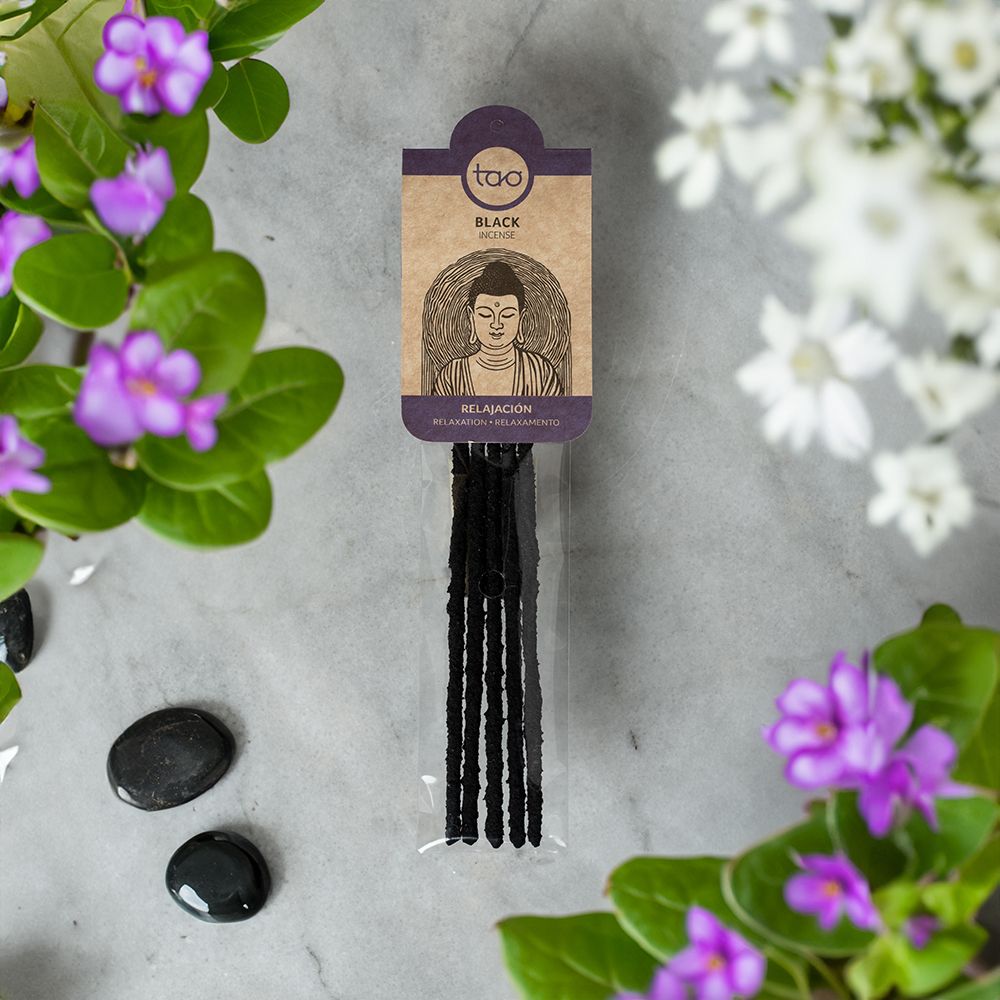 INCIENSO LINEA TAO BLACK VIOLETA -LAVANDA (RELAJACION)