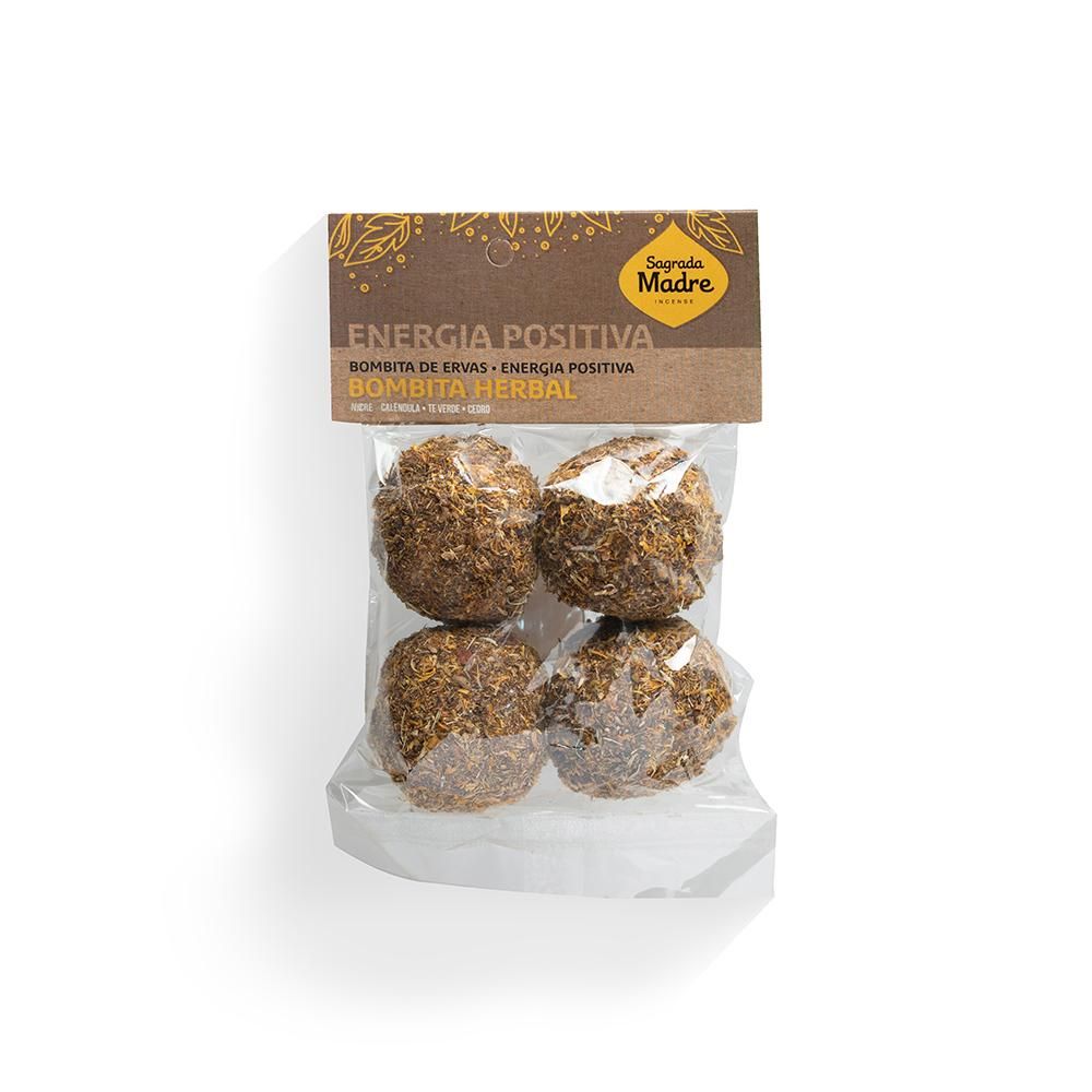 Kräuterbirnen-Räucherstäbchenbeutel, 4 Stück, positive Energie