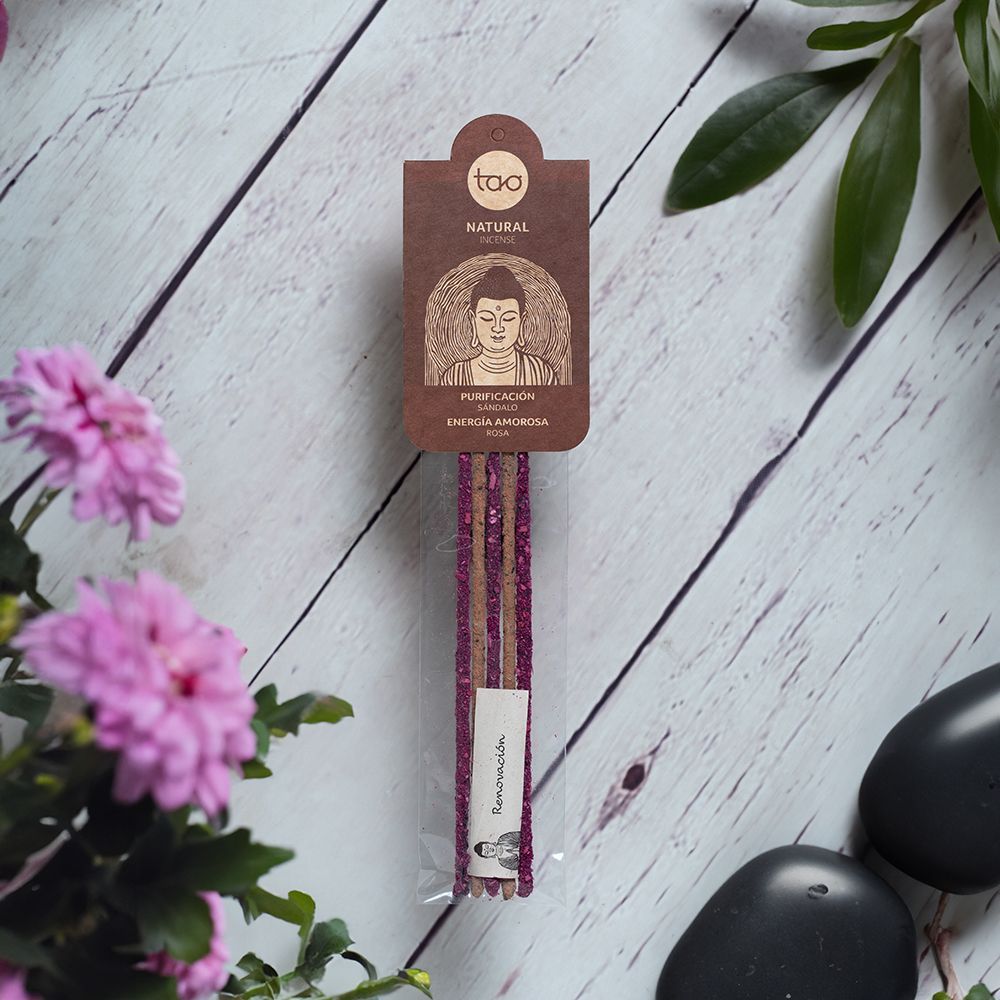 INCIENSO LINEA TAO COMBINADO SANDALO -ROSA