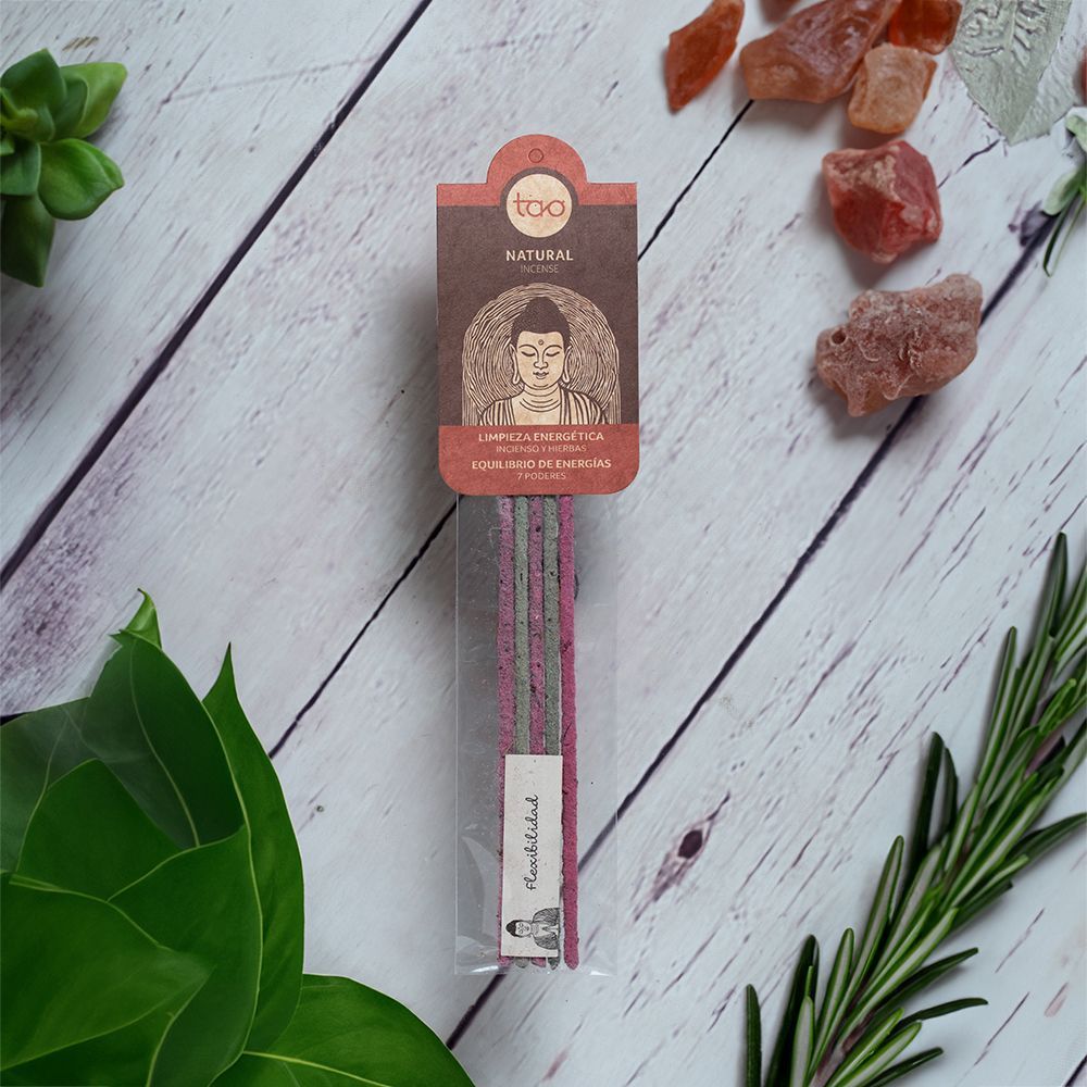 INCIENSO LINEA TAO COMBINADO LIMPIEZA ENERGETICA - 7 PODERES