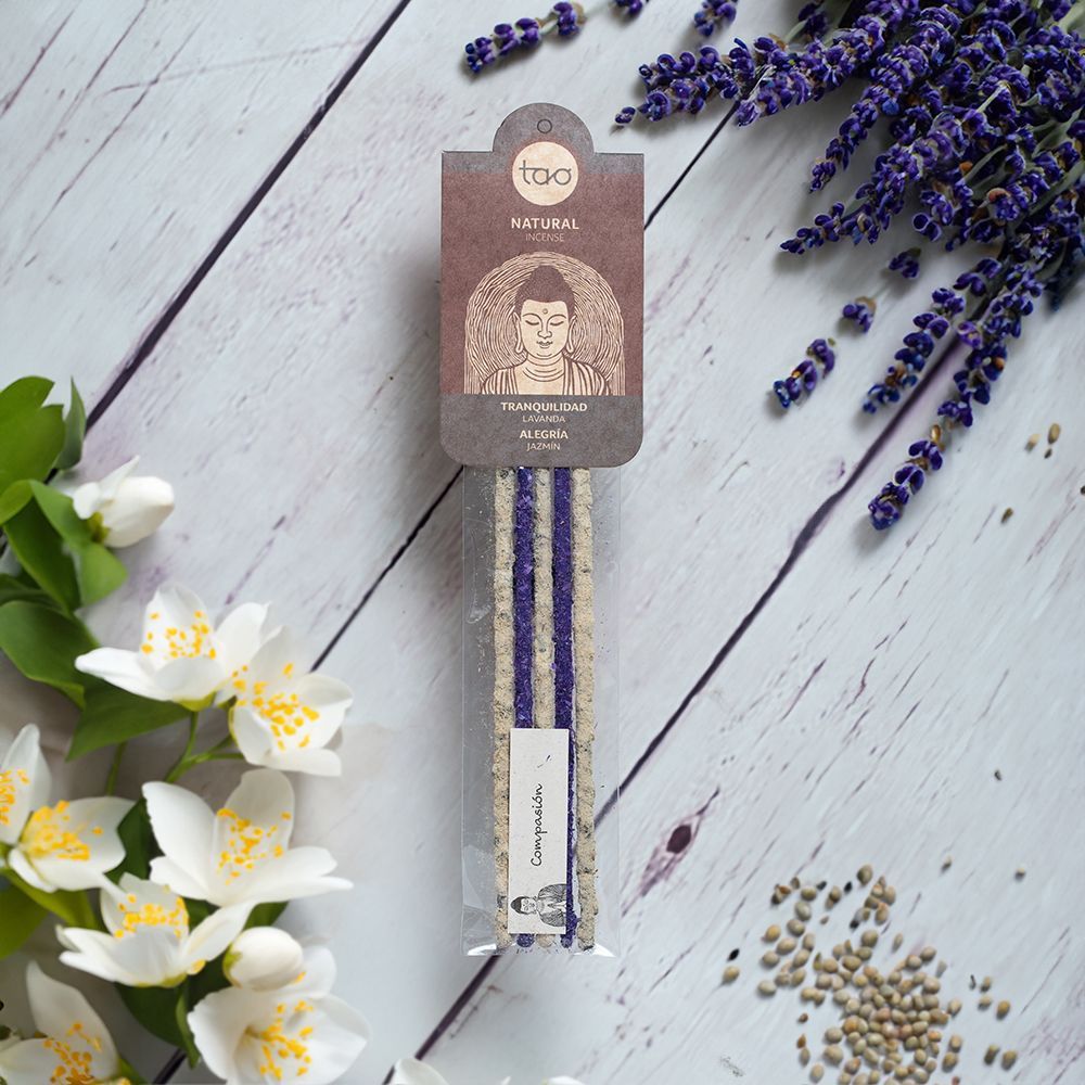 INCIENSO LINEA TAO COMBINADO LAVANDA- JAZMIN