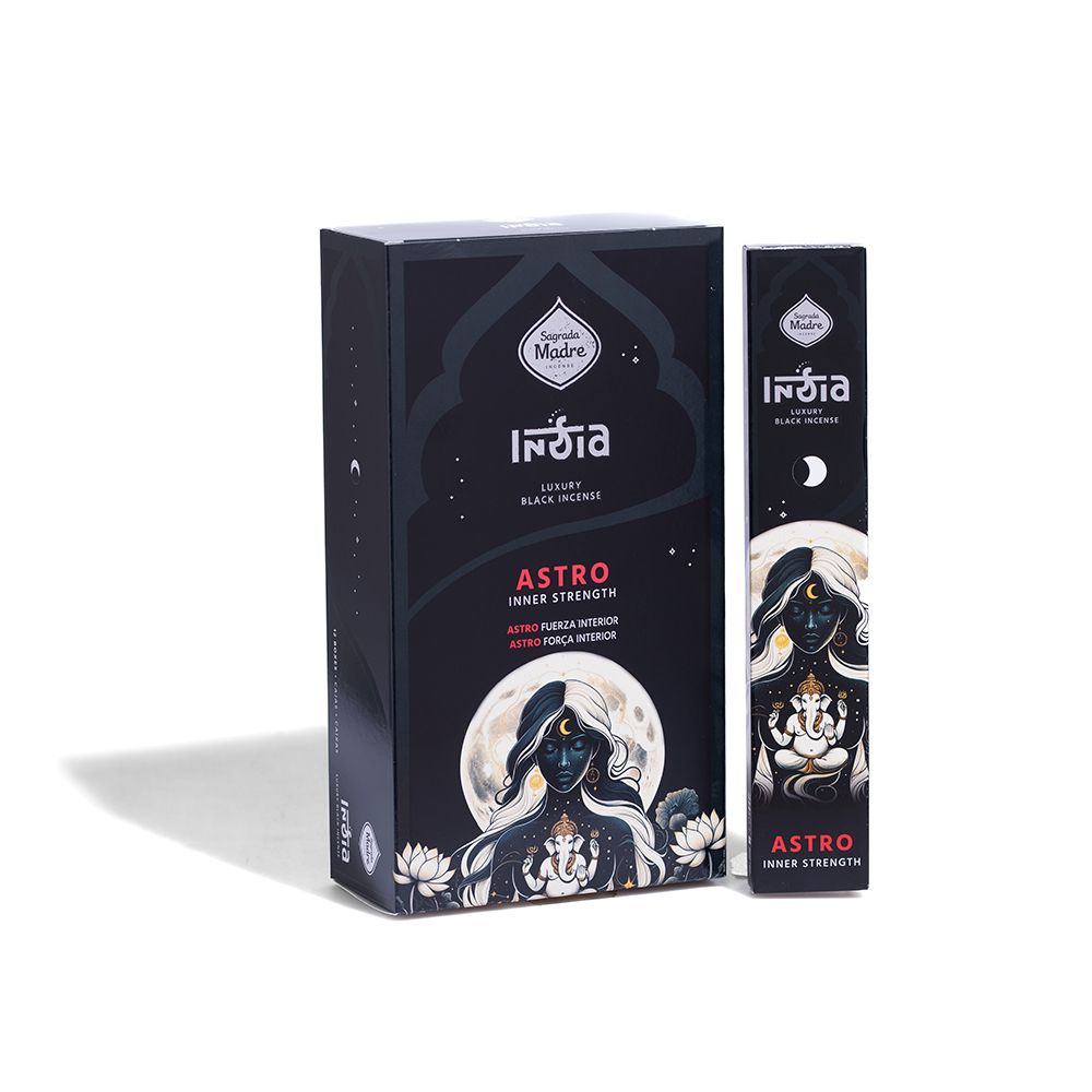 India Black ASTRO: inner strength Box x 12