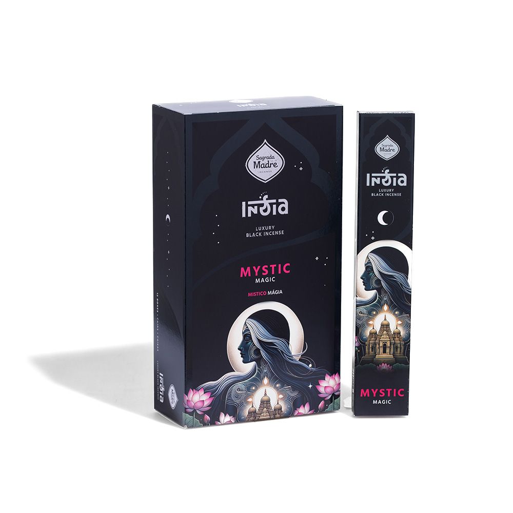 India Black MYSTIC: magic Box x 12
