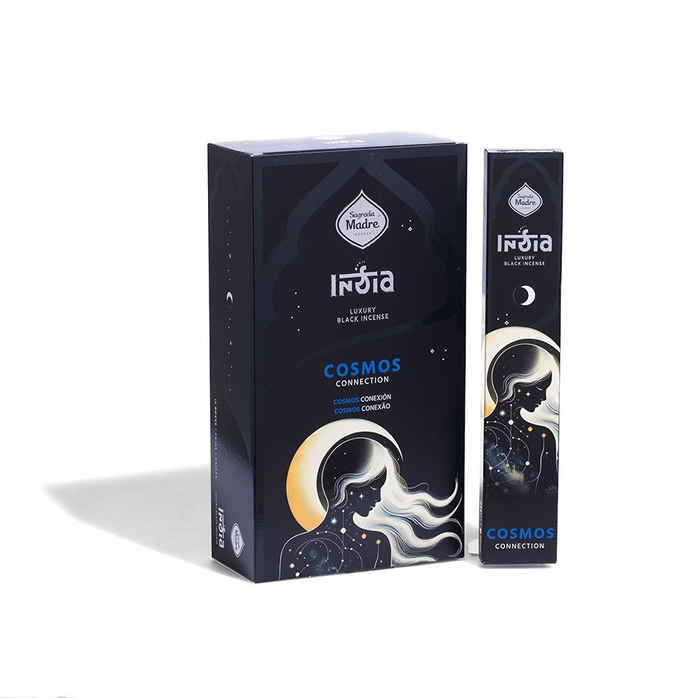 India Black COSMOS: Connection Box x 12