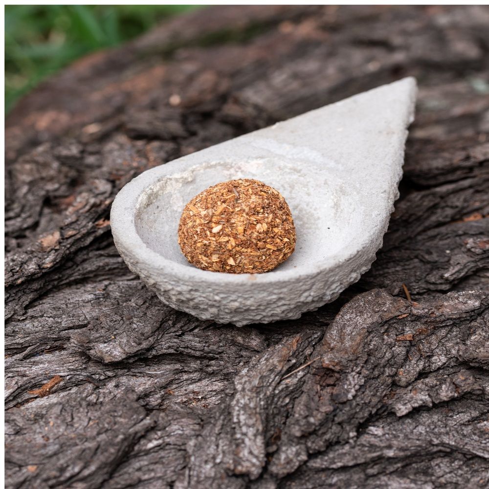 Small Cement Incense Burner