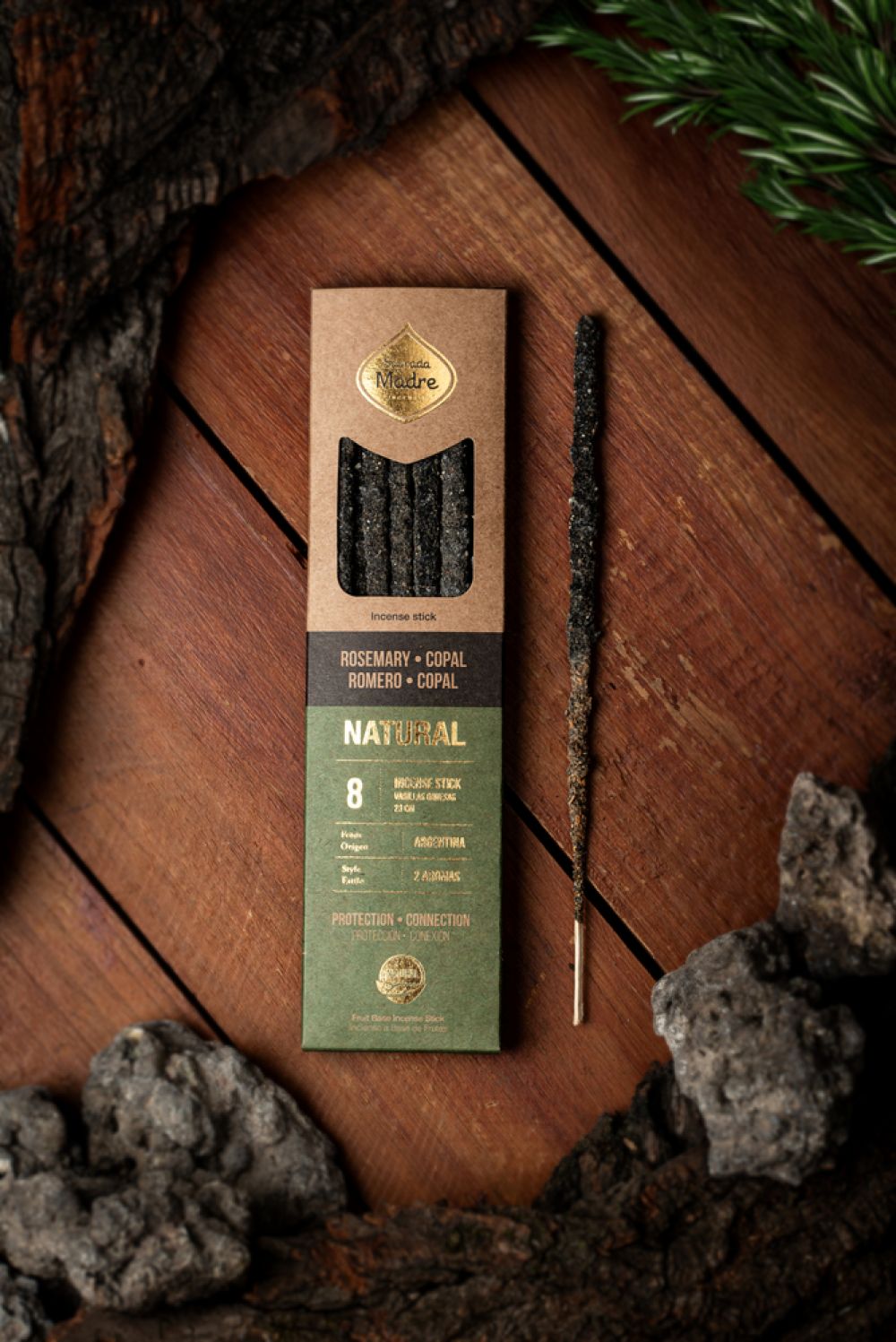 Natürlicher Weihrauch zwei Aromen Copal - Rosmarin