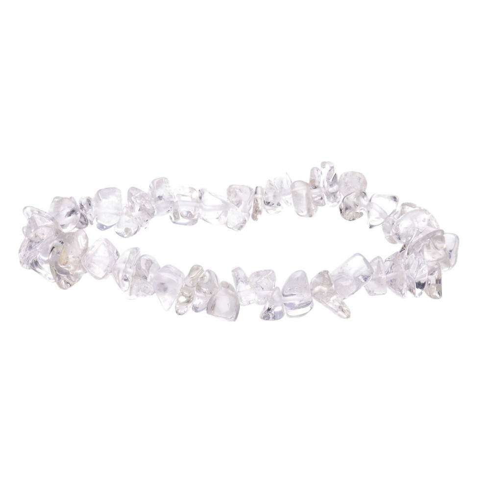 Pulsera Chip de Cuarzo Transparente