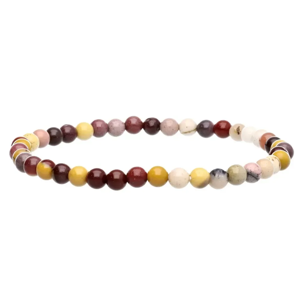 Pulsera de Jaspe Mokaita 4mm