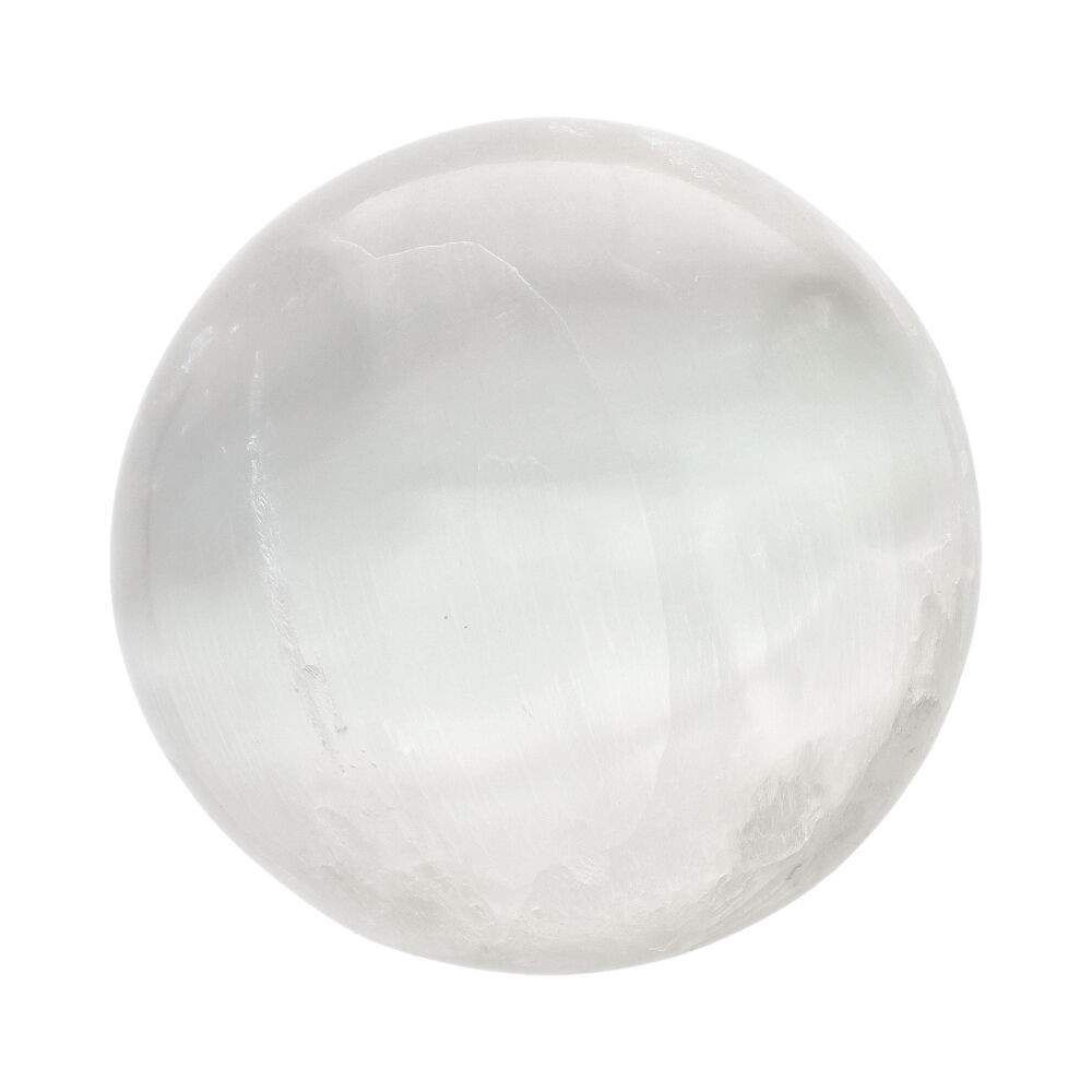 Esfera de Selenita Pequeña Extra